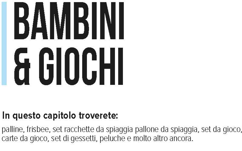 Bambini e Giochi