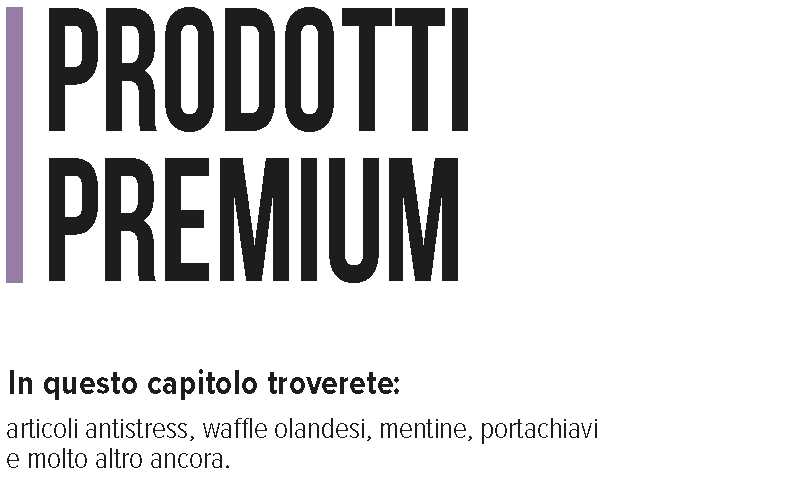 Prodotti Premium